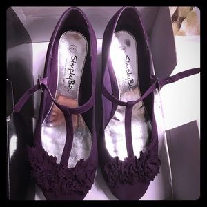 10w Purple heels